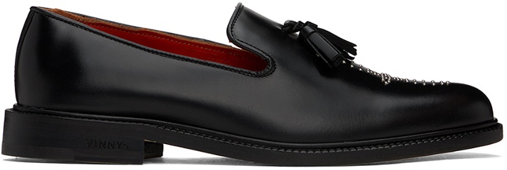 Photo: Soulland Black Vinny's Edition Wholecut Townee Loafers