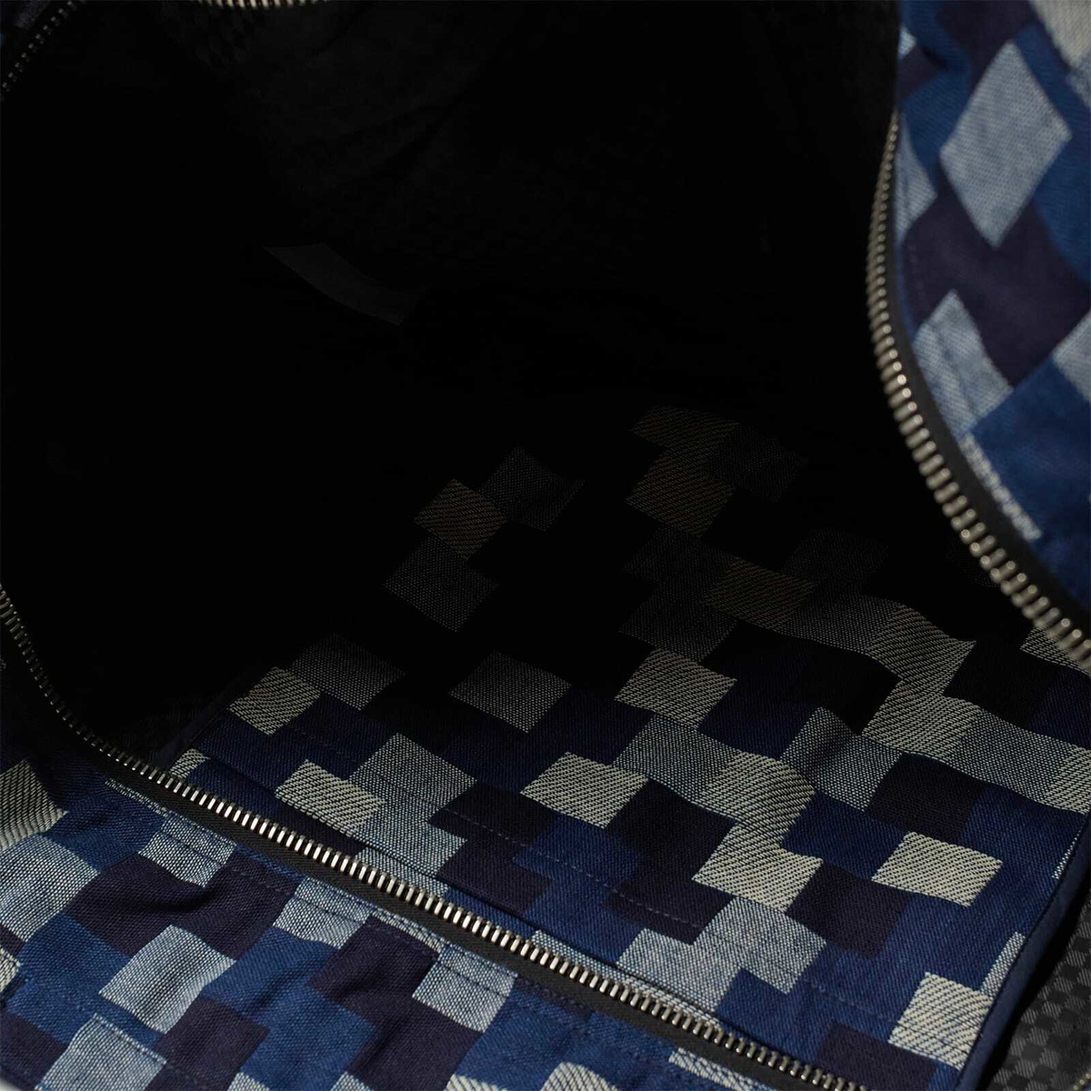 Lite Year Weekender Bag in Patchwork Denim