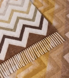 Missoni Watamu fringed wool-blend throw