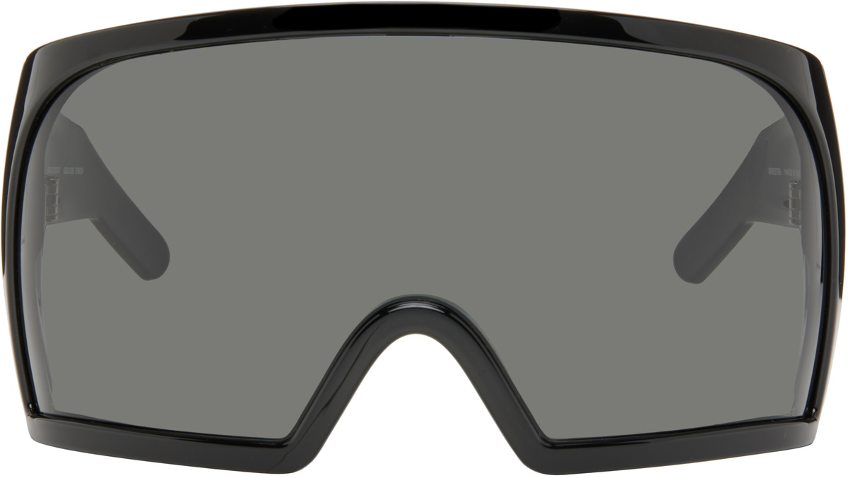 Rick Owens Black Temple Kriester Sunglasses