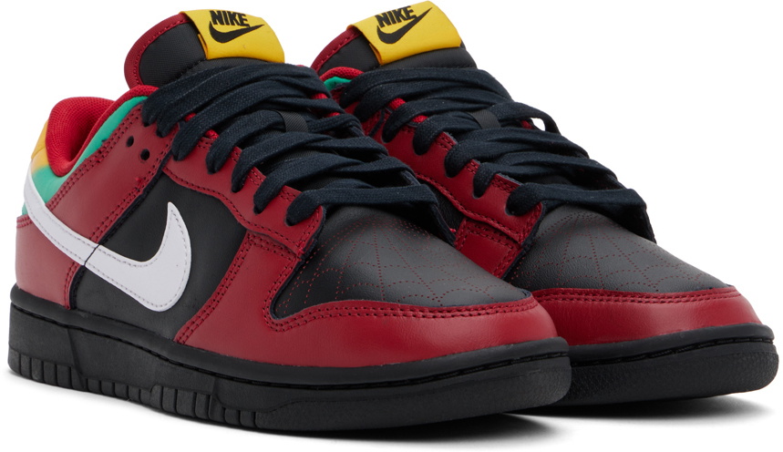 [NIKE]★DUNK LOW RETRO★Black/Red★22.5-25cm★新商品★ Nike Black & Red Dunk Low Retro LTD Sneakers Nike