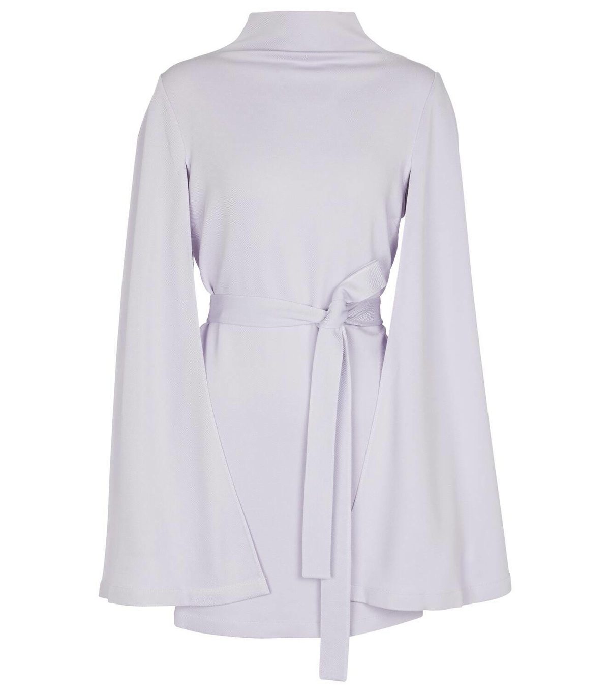 Safiyaa Harper caped stretch-jersey top