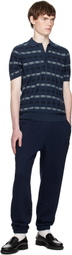 Lacoste Navy Fleece Sweatpants