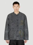 Liberaiders Paint Splatter Denim Jacket