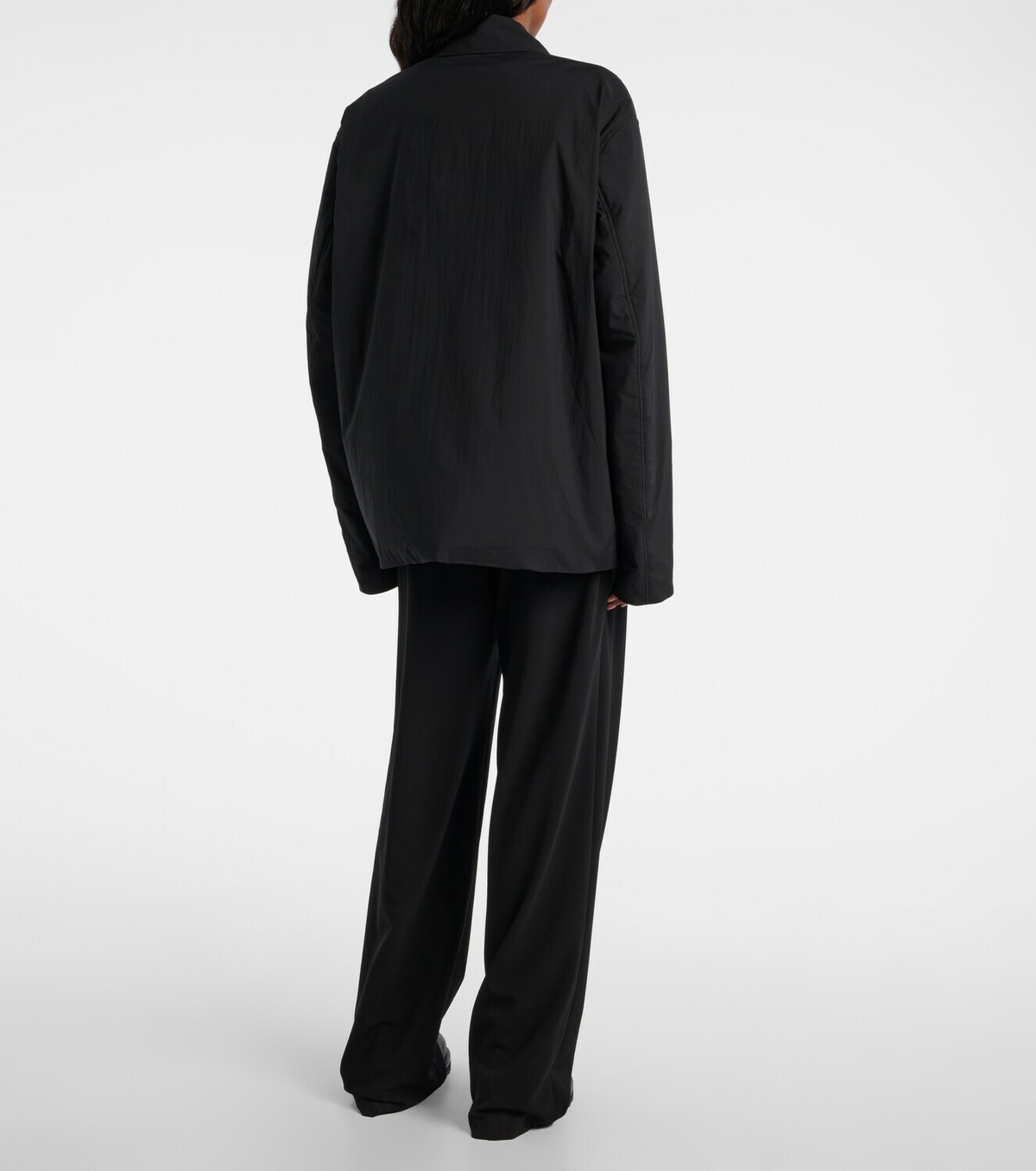 The Row Evadne technical overshirt