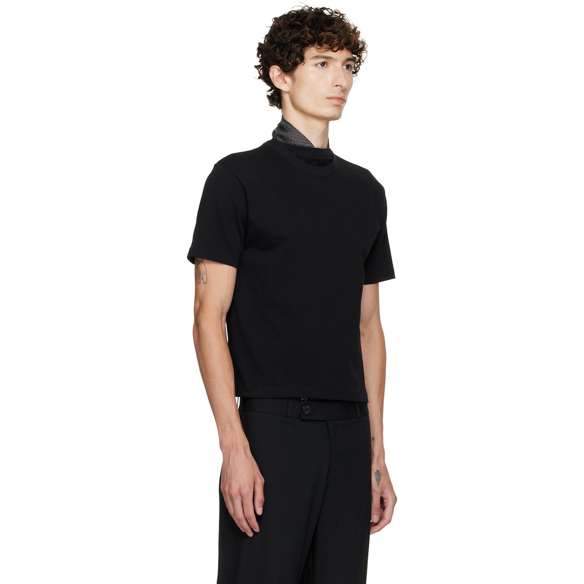 HODAKOVA Black Double T-shirt