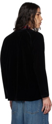NEEDLES Black Embroidered Cardigan