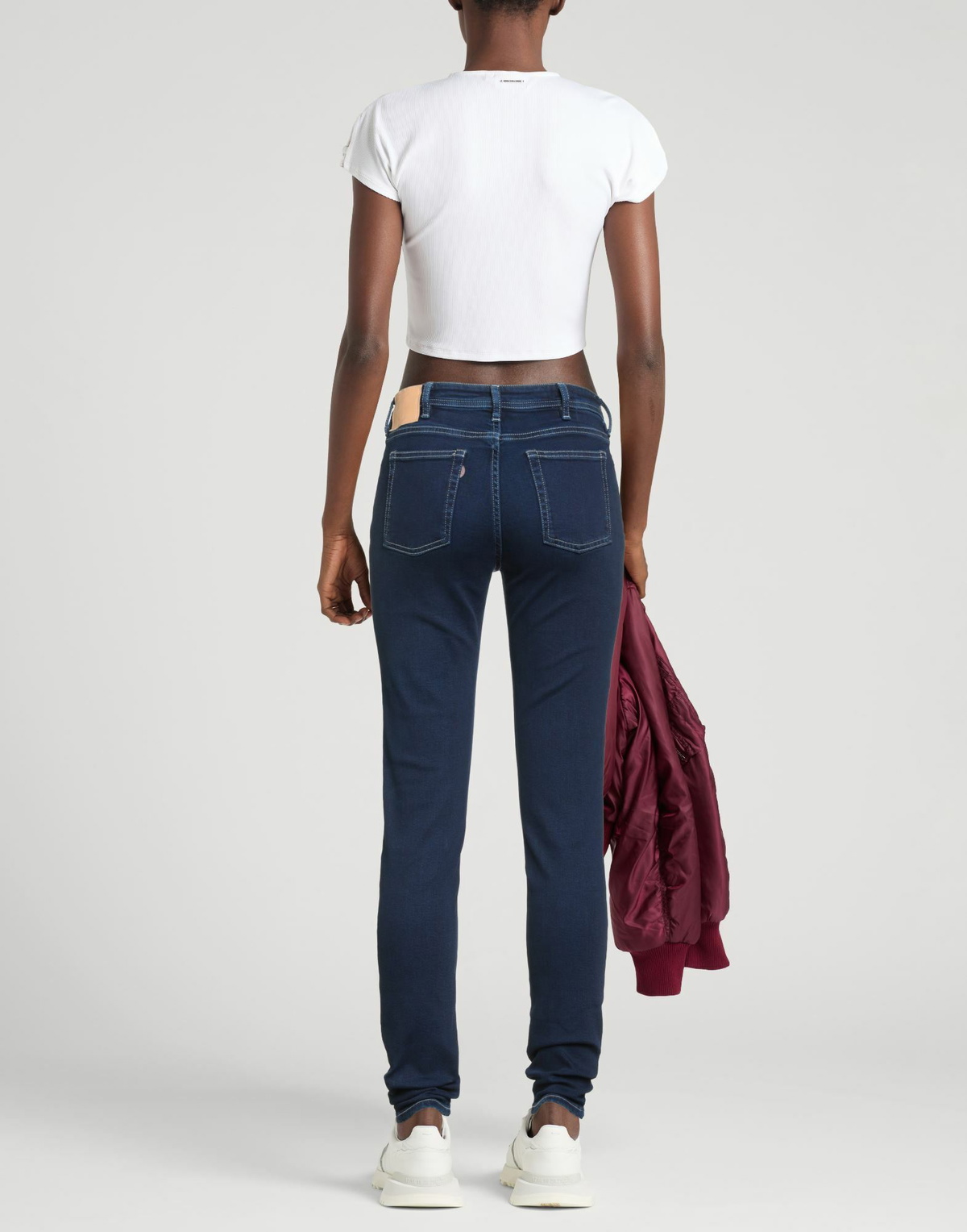 Acne Studios Blå Konst Womens Jeans in Blue
