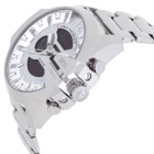 Diesel Mega Chief Quartz Analog-Digital Silver Dial Mens Watch DZ4648
