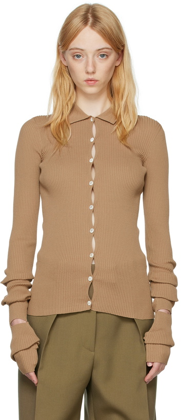 Photo: Quira SSENSE Exclusive Tan Cardigan