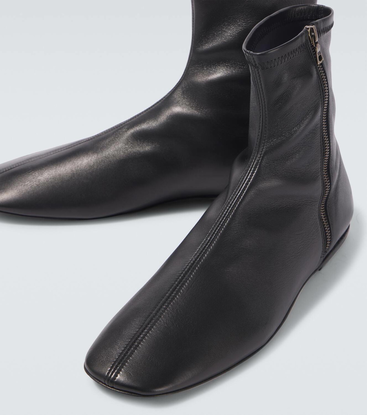 Dries Van Noten Leather ankle boots