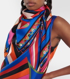 Pucci Onde silk twill scarf