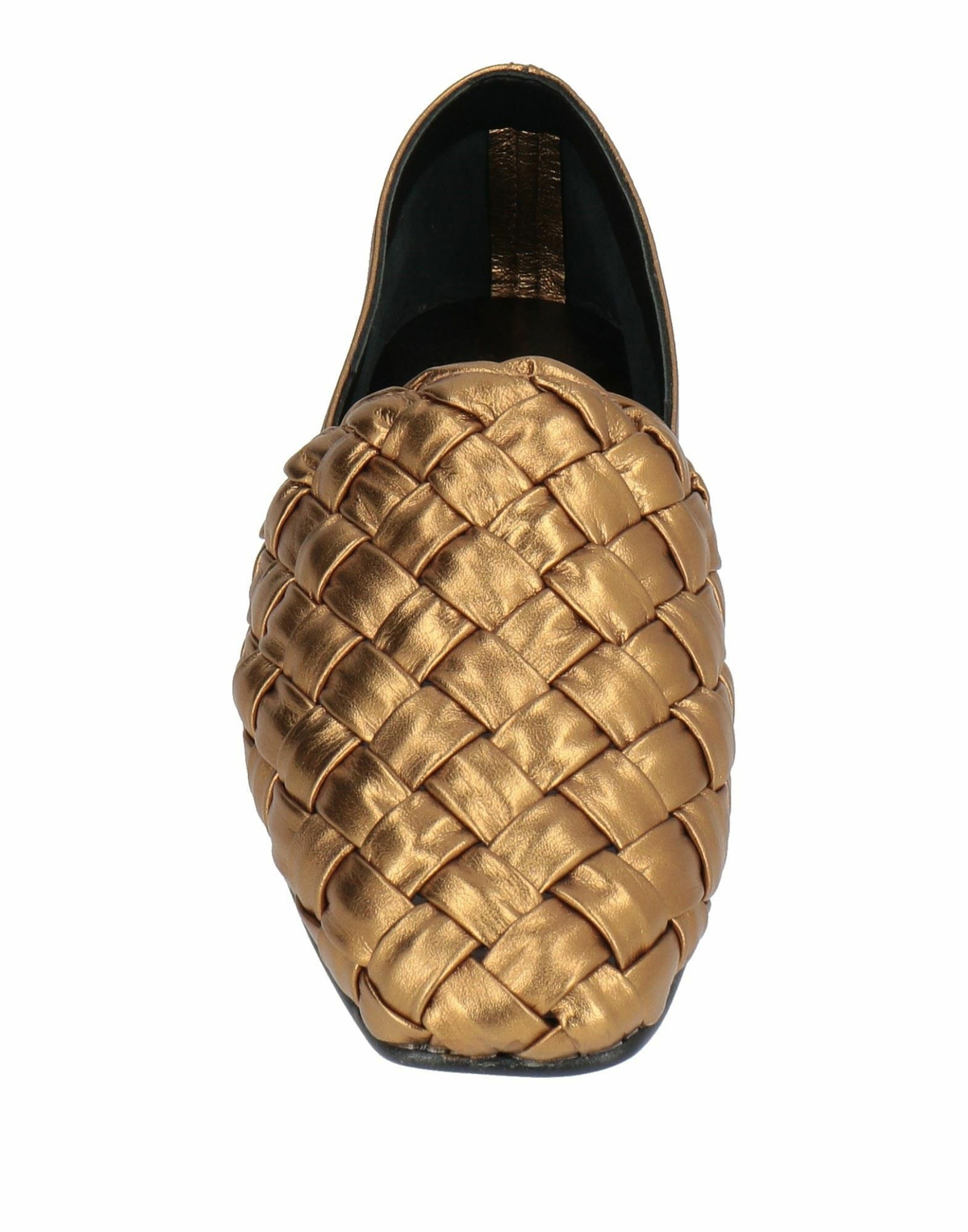 Castañer Womens Loafers in Gold
