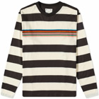 Pop Trading Company x Paul Smith Moc Neck T-Shirt in Off White