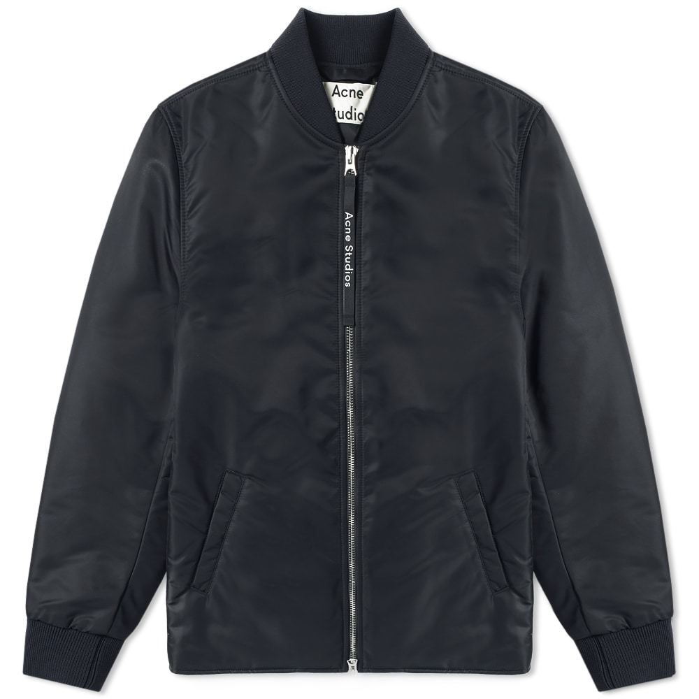 Acne studios on sale nylon bomber jacket