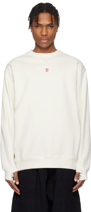 Photo: 11 by Boris Bidjan Saberi Off-White CR4 Sweatshirt