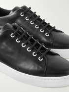 Manolo Blahnik - Semando Leather Sneakers - Black