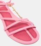 Jacquemus Les Sandales Pralu Plates leather sandals