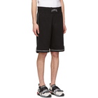 Diesel Black P-Kou-Tape Shorts