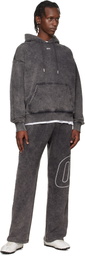 Off-White Gray Outline Arrow Sweatpants