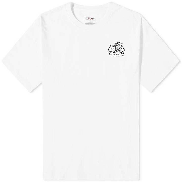 Photo: Polar Skate Co. Men's Lunch Doodle T-Shirt in White