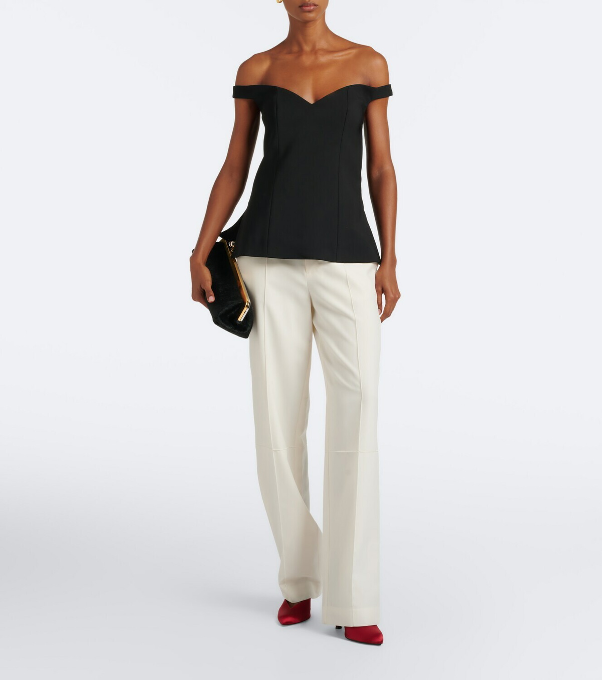 Róhe Off-shoulder top