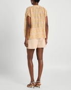 Alessia Santi Womens Top Blush