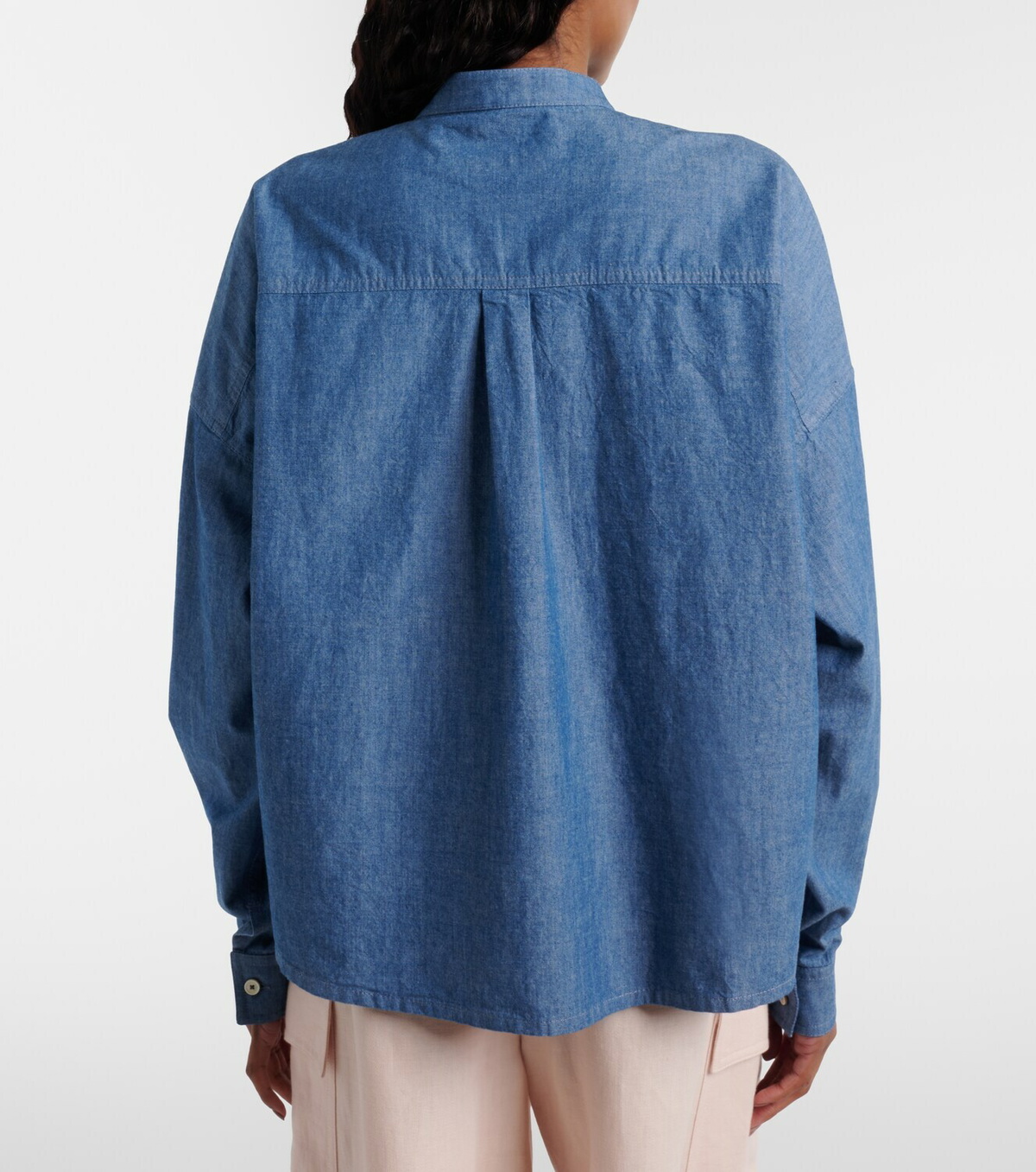 Loro Piana Gyles cotton chambray shirt