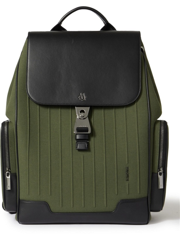 Photo: RIMOWA - Leather and Canvas Backpack