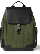 RIMOWA - Leather and Canvas Backpack