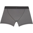 SKIMS Three-Pack Gray SKIMS Cotton 3 Boxer Briefs