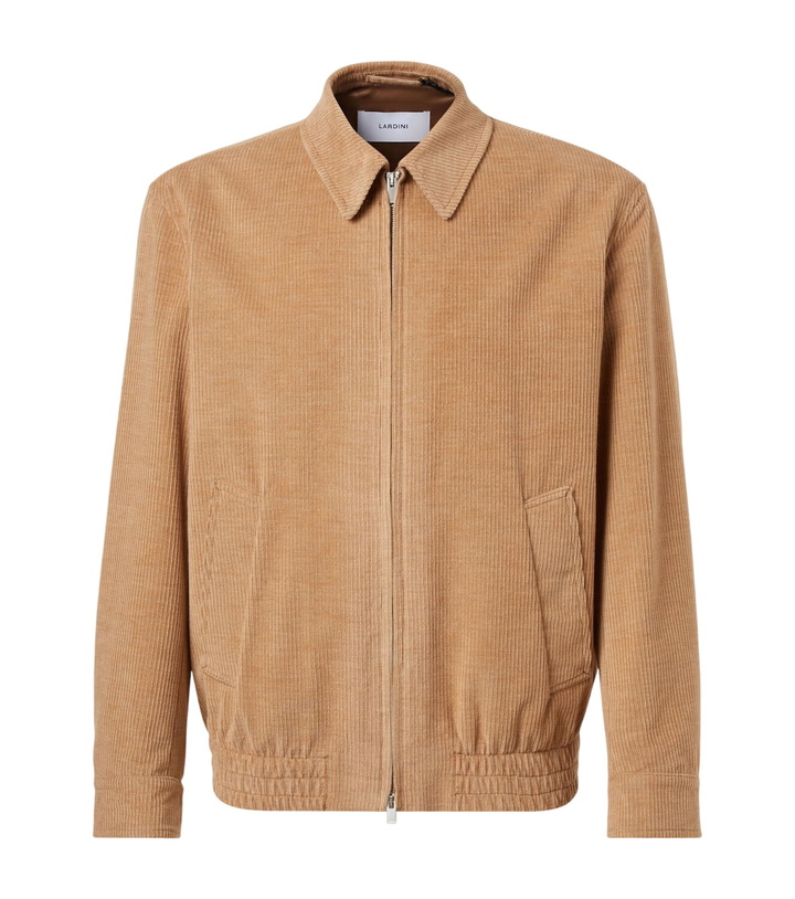 Photo: Lardini Cotton and alpaca corduroy jacket