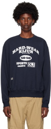 Kijun Navy 'Hard-Wear' Sweatshirt