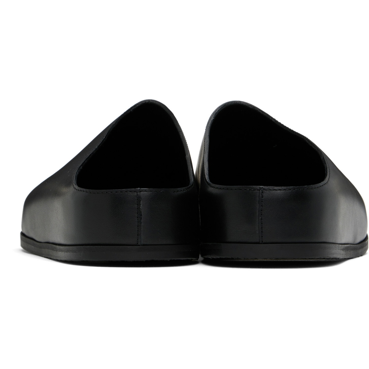 Studio Nicholson Black Wearing Clog Loafers
