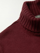 Loro Piana - Grafton Cashmere Rollneck Sweater - Burgundy