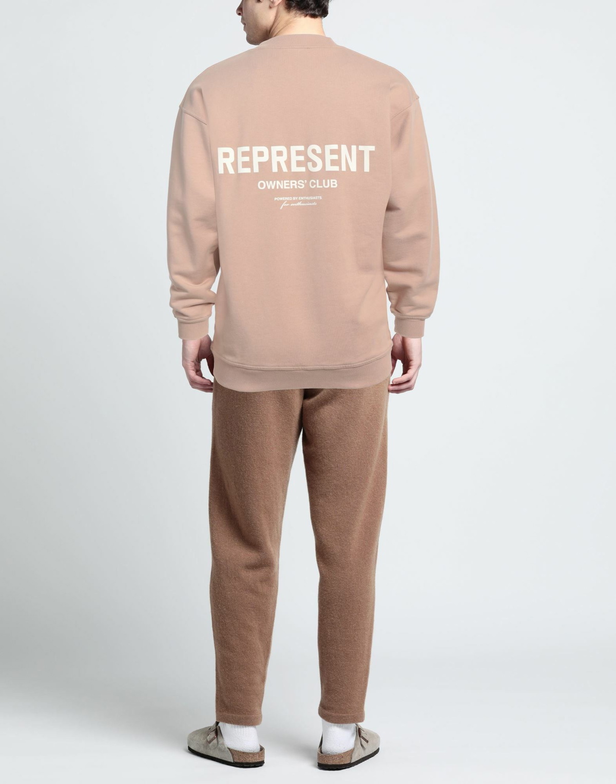 Represent Mens Sweatshirt Light brown