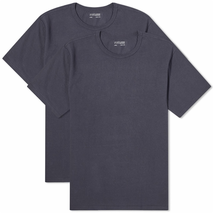 Photo: Lady White Co. Men's Tubular T-Shirt - 2 Pack in Pitch Navy