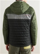 Cotopaxi - Capa Logo-Print Quilted Recycled-Nylon Ripstop Hooded Jacket - Green