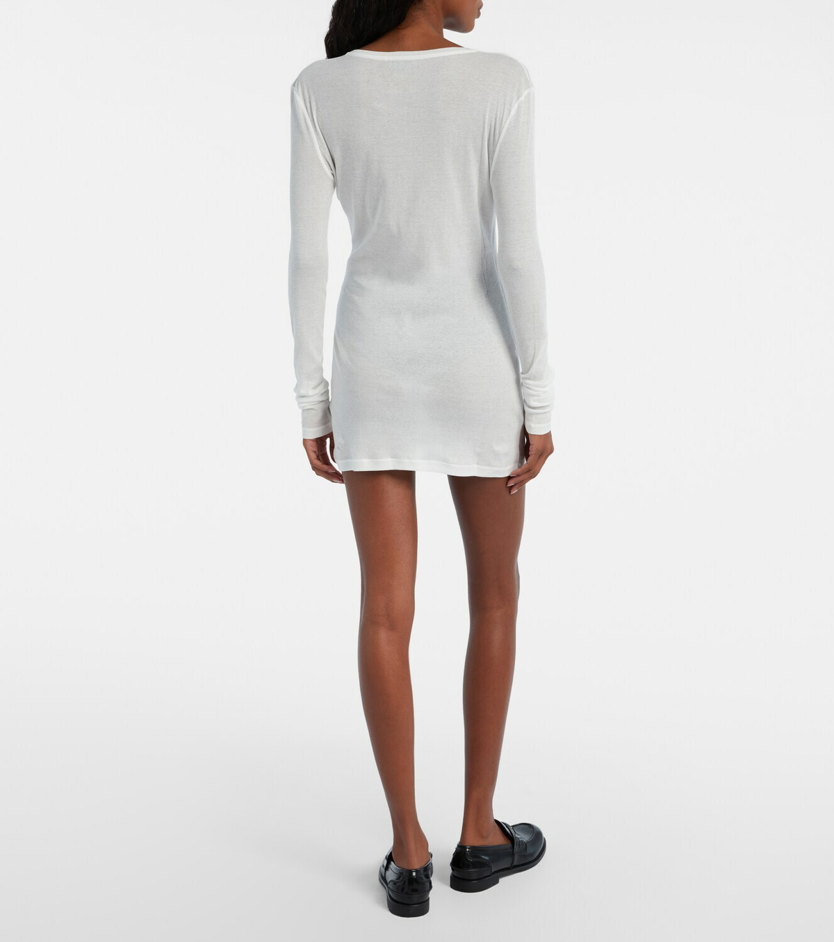 Miu Miu Cotton jersey minidress
