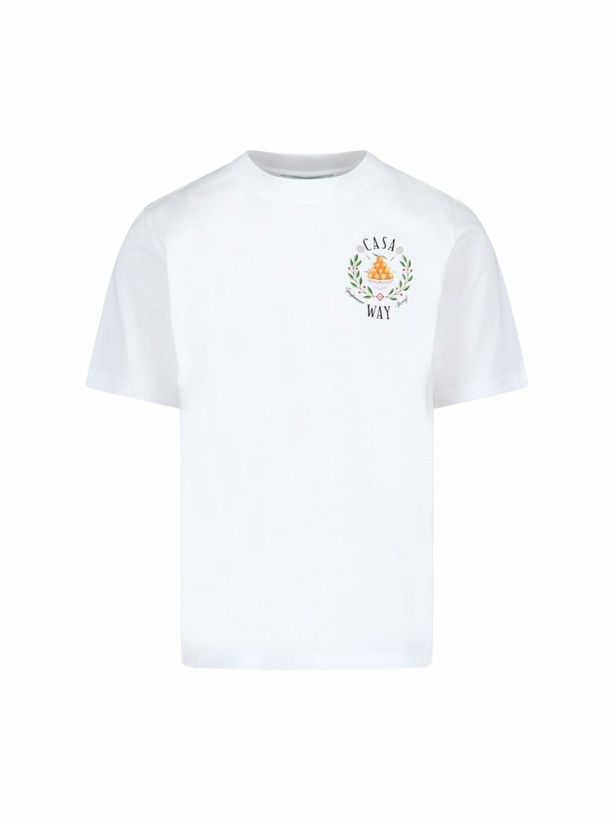 Photo: Casablanca casa Way Embroidery T-shirt