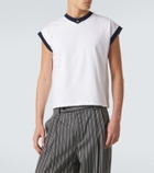 Versace Medusa cotton-blend jersey T-shirt