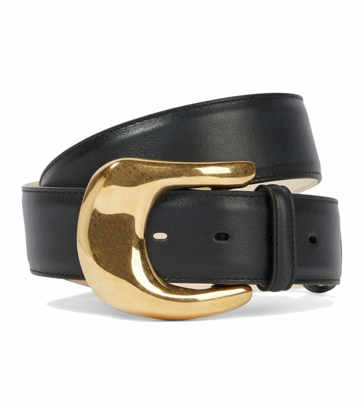 Photo: Altuzarra - Brass leather belt