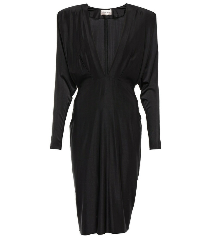 Photo: Alexandre Vauthier - Satin midi dress