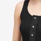 AMI Paris Women's Tank Top Maxi Dress in Black