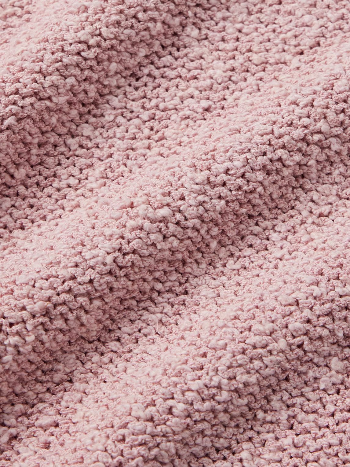 Noah - Cotton-Blend Bouclé Sweater - Pink Noah NYC