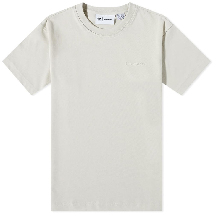 Photo: Adidas x Pharrell Williams Premium Basics T-Shirt in Aluminium