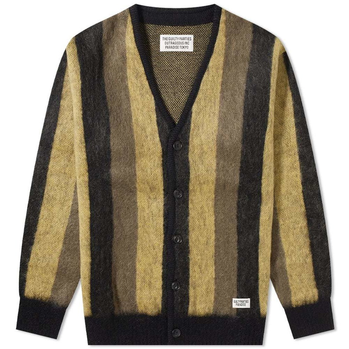 Photo: Wacko Maria Striped Mohair Cardigan