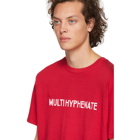 nonnative Red Multi Hyphenate T-Shirt