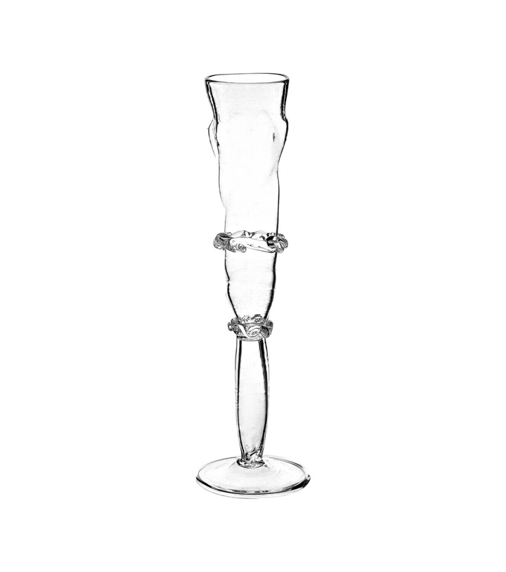 Photo: Alexander Kirkeby Crystal champagne flute