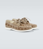 Gucci GG canvas boat shoes